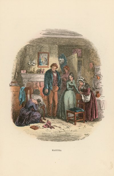 Illustration for David Copperfield by Hablot Knight Browne